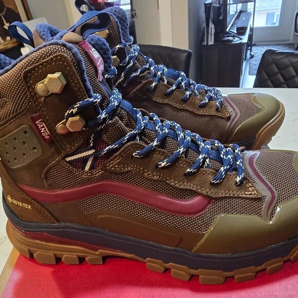 NEW Vans UltraRange EXO Hi GORE-TEX MTE-3 Waterproof Mens Shoe Boot BROWN SZ 8 - Picture 3 of 10